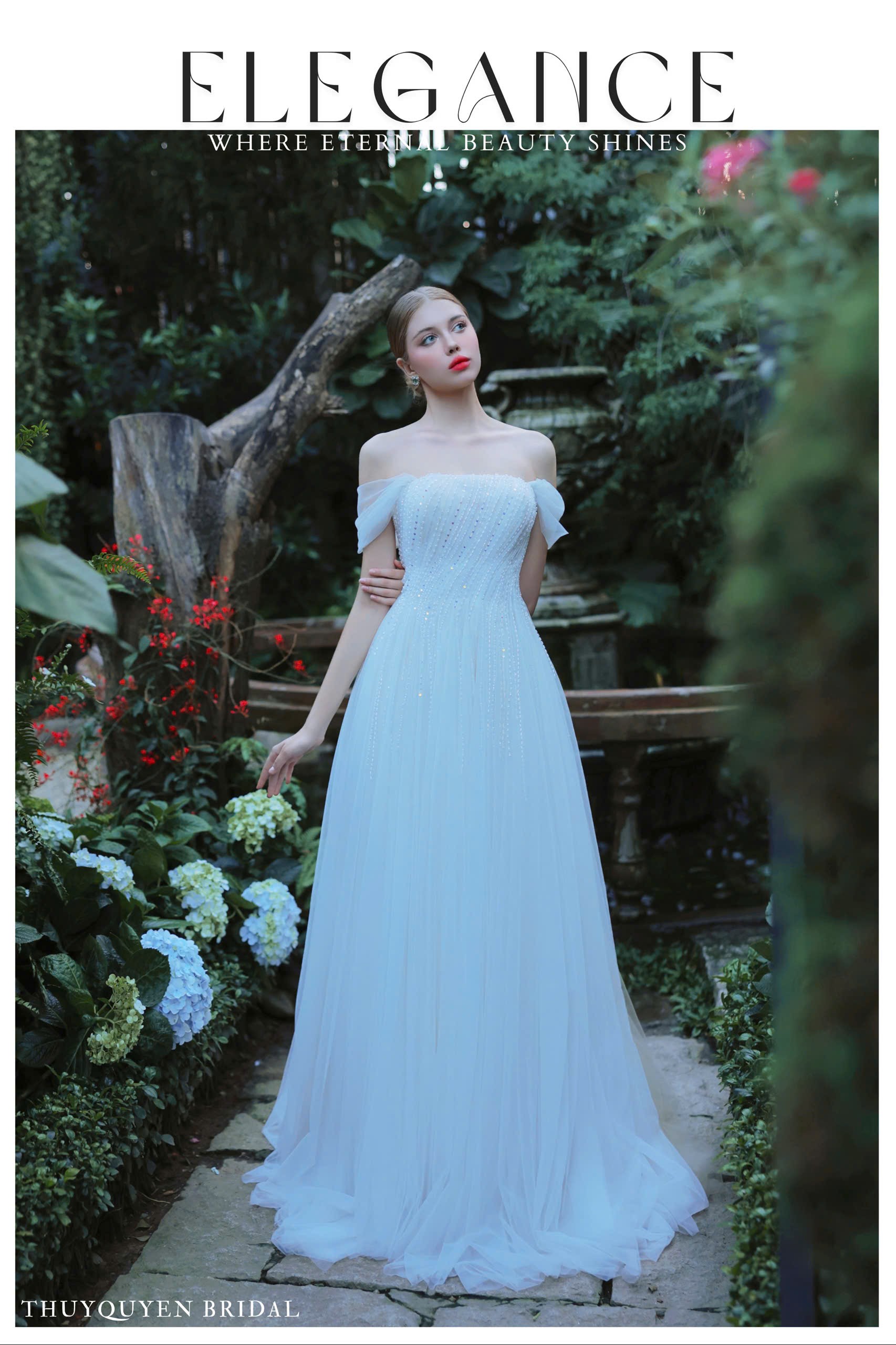 Bridal beauty detail