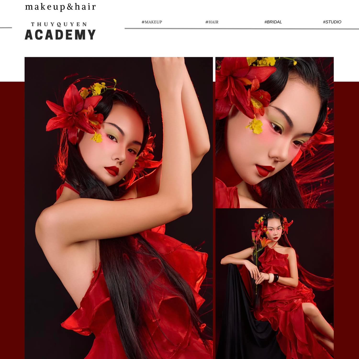 Academy makeup class photo